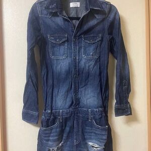 GYDA Dark Denim One-Piece Jumpsuit - Size M